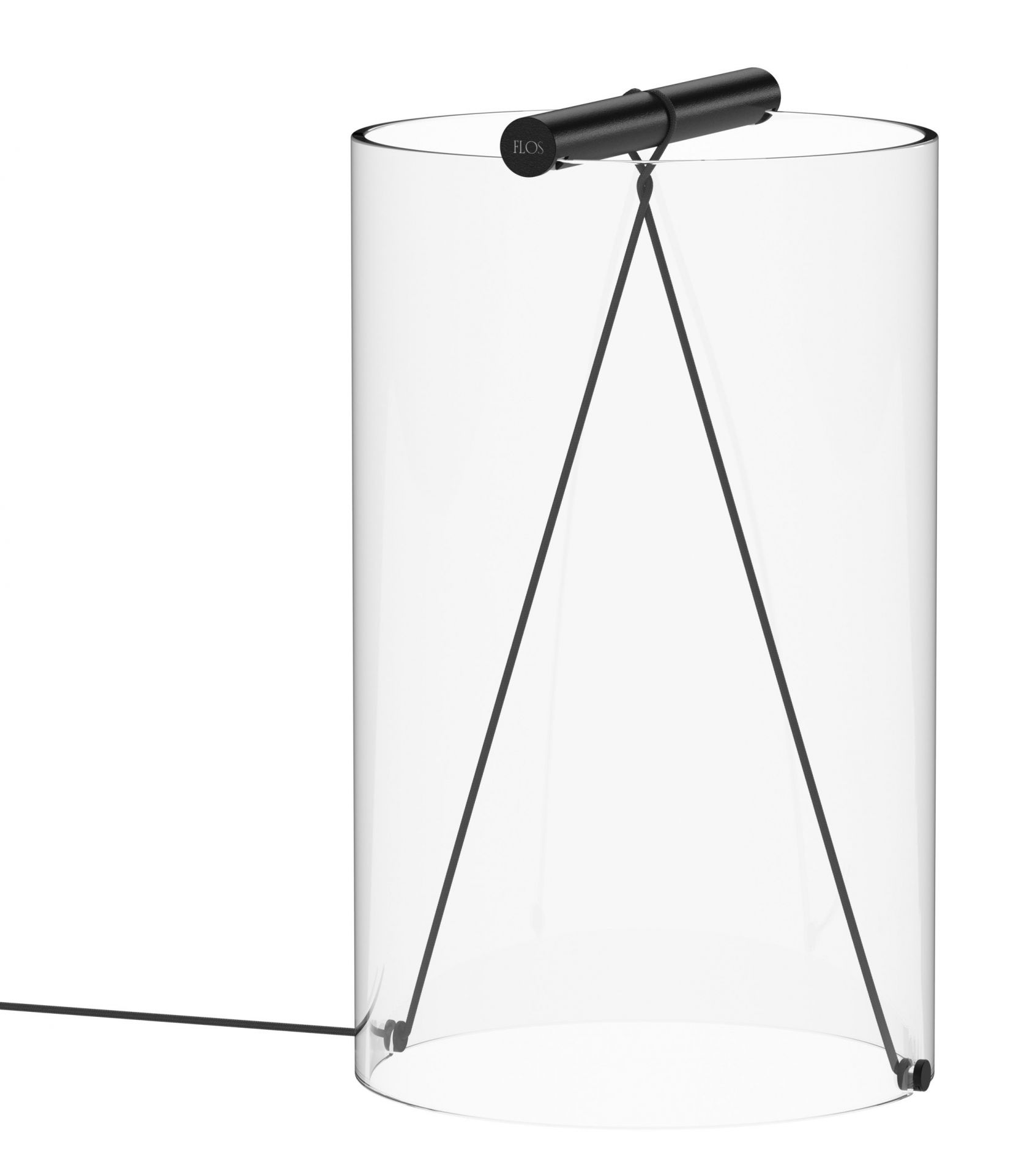 To-Tie T2 LED Table Lamp black anodized Flos SINGLE PIECES
